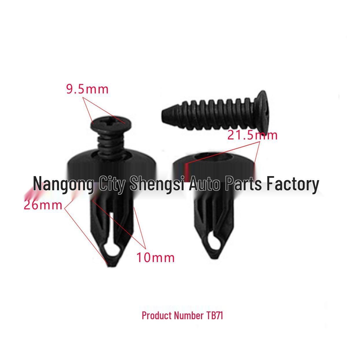 Honda Accord/Civic/Crosstour Chrysler Bumper Trim & Liner Installation Buckle 10000
Honda Accord/Civic/Crosstour Chrysler Bumper Trim & Liner Installation Buckle 10000