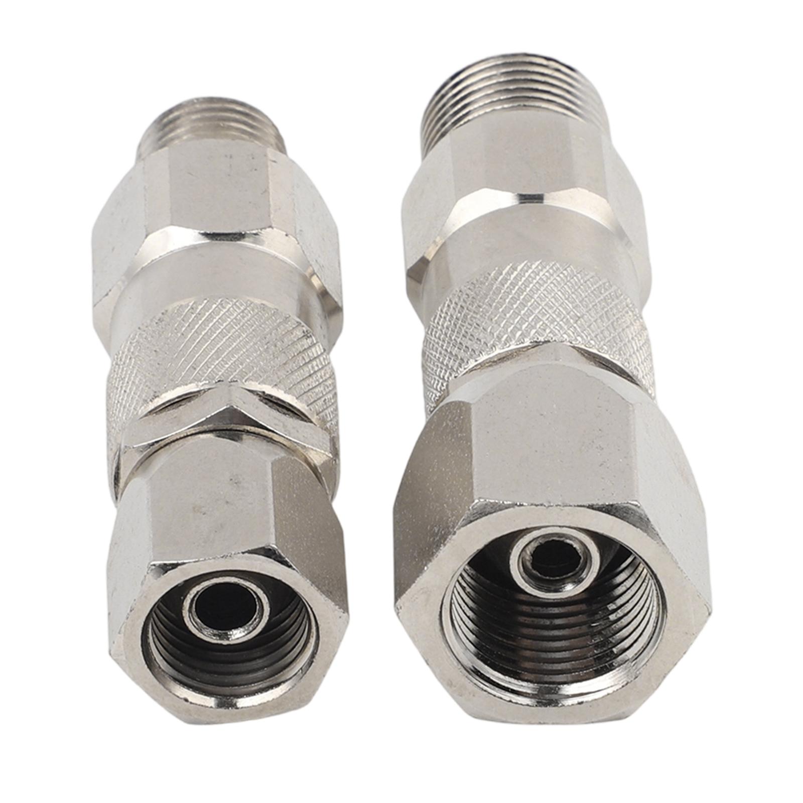 Airless Sprayer Hose Swivel Sprayer Paint Sprayer Connector 1 2inch Hose Swivel Joint Wear-resistant Material 2 Pieces China Mainland
Airless Sprayer Hose Swivel Sprayer Paint Sprayer Connector 1 2inch Hose Swivel Joint Wear-resistant Material 2 Pieces China Mainland