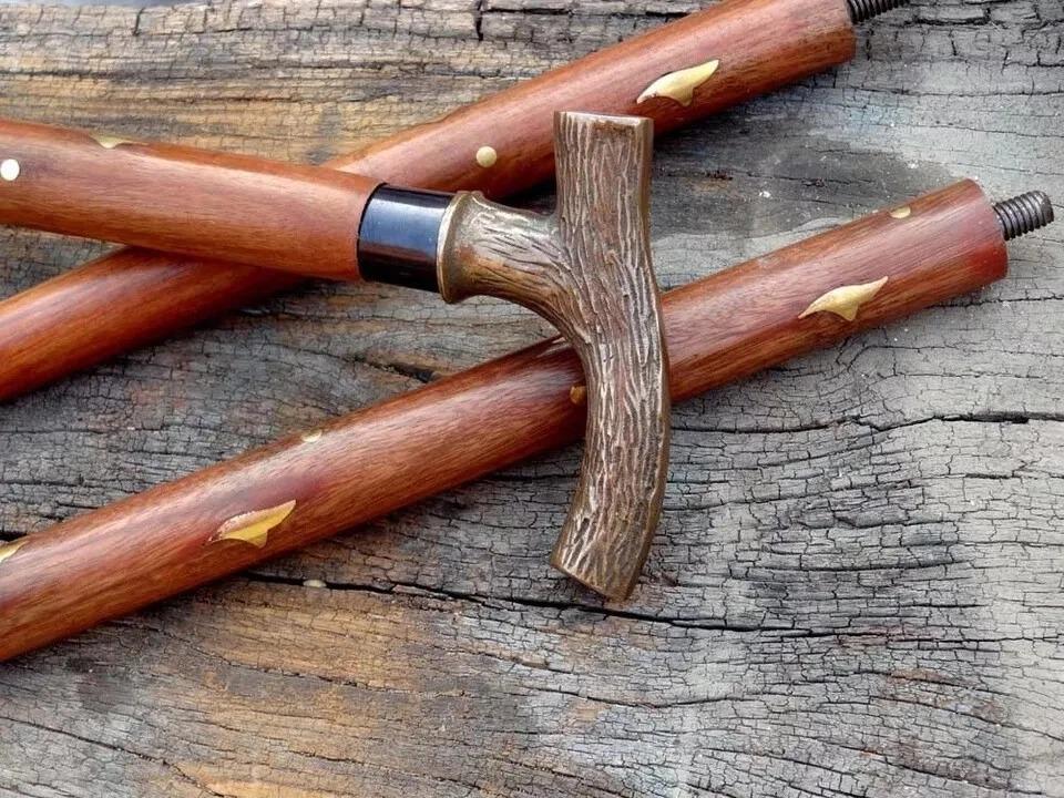 Antique Style Victorian Cane Wooden Walking Stick Brass Handle Vintage Solid
Antique Style Victorian Cane Wooden Walking Stick Brass Handle Vintage Solid