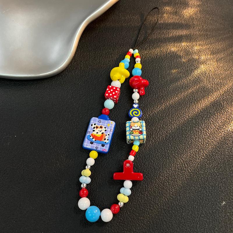 Dessert Color Versatile Mobile Phone Chain Suitable For Ccd Camera Phone Case Hanging Rope as the picture
Dessert Color Versatile Mobile Phone Chain Suitable For Ccd Camera Phone Case Hanging Rope as the picture