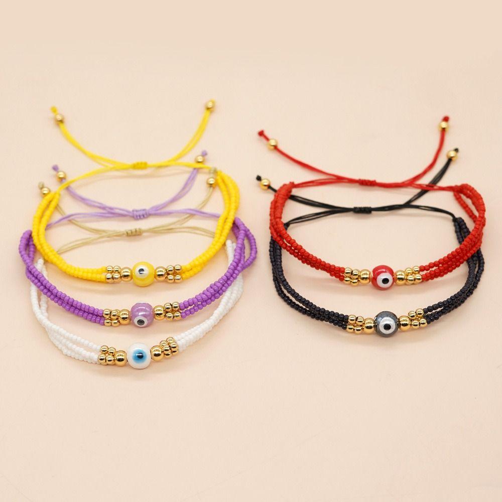 Pulseras Demon Eye Bracelet Greek Eye Fortune Bracelet Creative Lucky Red Rope Decoration
Pulseras Demon Eye Bracelet Greek Eye Fortune Bracelet Creative Lucky Red Rope Decoration