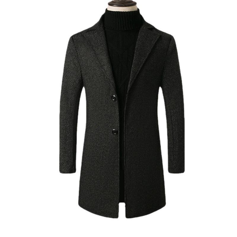 Medium and Long Trench Coat Men s Autumn and Winter Woolen Coat Men s Large Size Casual Coat Men s Woolen Coat 4XL чорний
Medium and Long Trench Coat Men s Autumn and Winter Woolen Coat Men s Large Size Casual Coat Men s Woolen Coat 4XL чорний