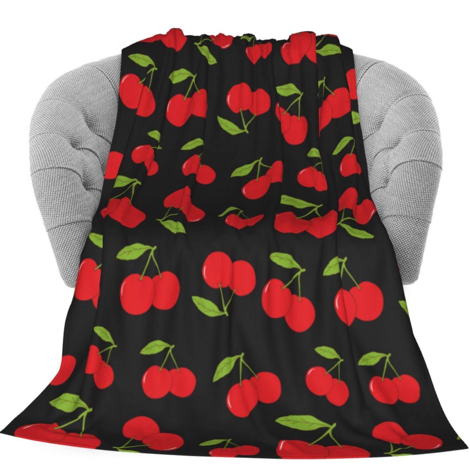 Red cherry fruits Printed Blanket for Sofa Bed Travel Camping Living Room Office Conditioning Blanket for All Seasons Gifts 75x100cm
Red cherry fruits Printed Blanket for Sofa Bed Travel Camping Living Room Office Conditioning Blanket for All Seasons Gifts 75x100cm