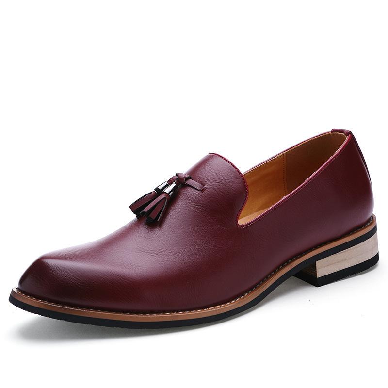 British foot leather shoes pointed men s Korean version trendy formal men s men s retro casual trendy Shoes 38 чёрный
British foot leather shoes pointed men s Korean version trendy formal men s men s retro casual trendy Shoes 38 чёрный