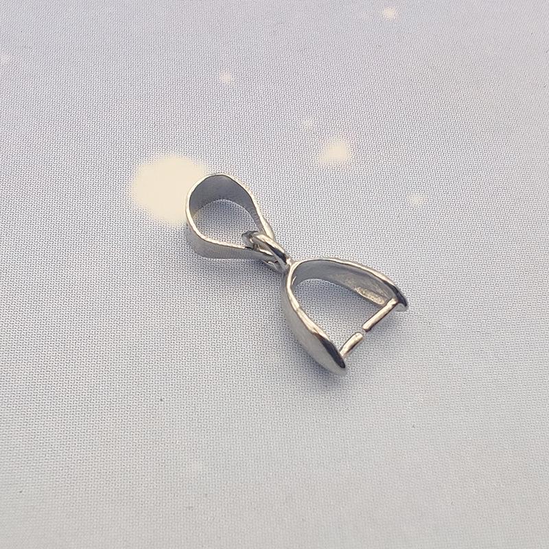 Silver Sunflower Jade Pendant Clasp Clip for DIY Necklace Jewelry Accessory Small
Silver Sunflower Jade Pendant Clasp Clip for DIY Necklace Jewelry Accessory Small