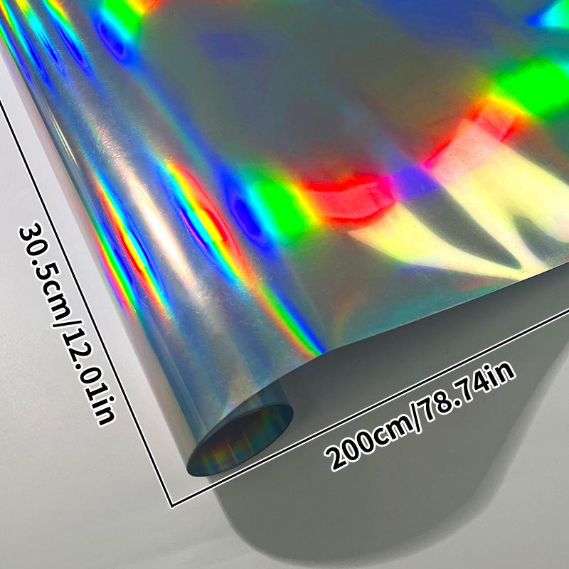 1Roll Holographic Laser Self-adhesive Lettering Film DIY Water Cup Car Motorcycle Laptop Window Glass Decals for Cutting Machine 200x30.5CM
1Roll Holographic Laser Self-adhesive Lettering Film DIY Water Cup Car Motorcycle Laptop Window Glass Decals for Cutting Machine 200x30.5CM
