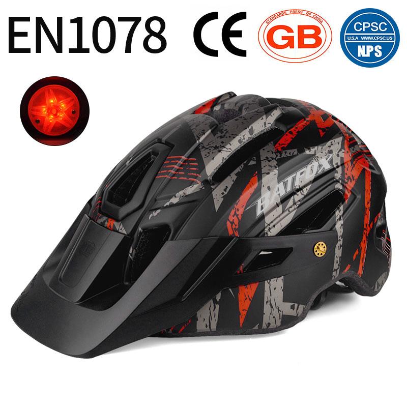 BATFOX Взрослый горный MTB легкий велосипедный шлем с регулируемым регулятором заднего фонаря
BATFOX Взрослый горный MTB легкий велосипедный шлем с регулируемым регулятором заднего фонаря