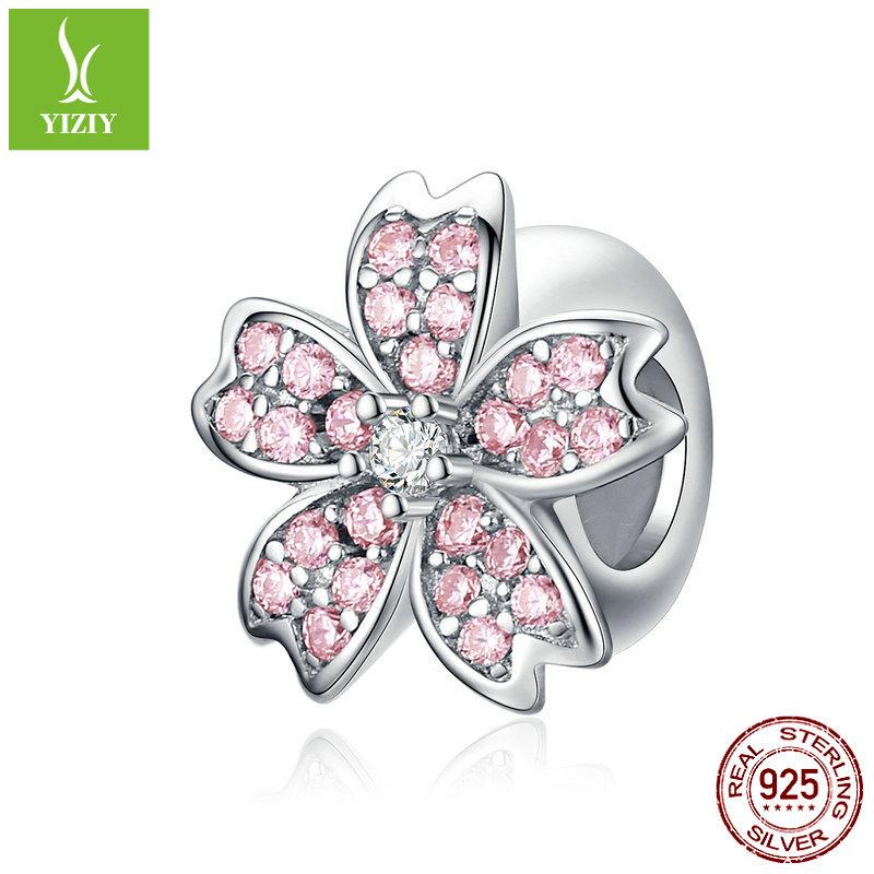 Yinziyun Cherry Blossom Silicone S925 Silver Beads for DIY Fashion Bracelets (SCC1291) Silver
Yinziyun Cherry Blossom Silicone S925 Silver Beads for DIY Fashion Bracelets (SCC1291) Silver