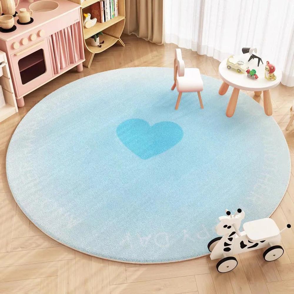 VIKAMA Faux Cashmere Carpet Simple Love Coffee Table Cushion Sofa Rug Living Room Floor Cushion Round Rug Non-Slip Home Decor 60cm 24inch
VIKAMA Faux Cashmere Carpet Simple Love Coffee Table Cushion Sofa Rug Living Room Floor Cushion Round Rug Non-Slip Home Decor 60cm 24inch
