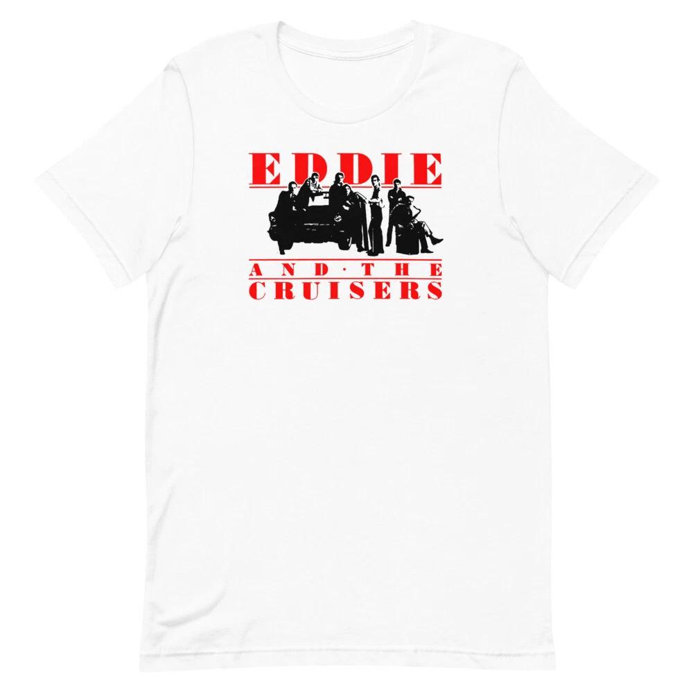 EDDIE AND THE CRUISERS Movie Film 80s White Tee Short-Sleeve Unisex 100% Cotton T-shirt Mens Tees Top XL
EDDIE AND THE CRUISERS Movie Film 80s White Tee Short-Sleeve Unisex 100% Cotton T-shirt Mens Tees Top XL