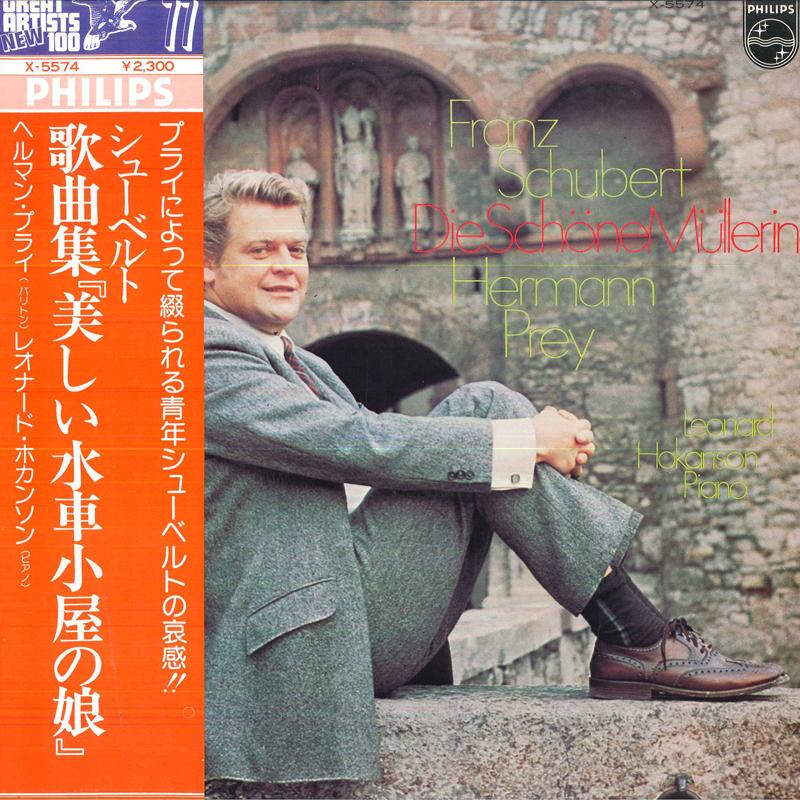 LP Record HELMANN PREY(BARITONE)/LEONARD HOKA - Franz Schubert/Die Schone Mullerin X5574 PHILIPS 1974 Japan Obi Classical Used
LP Record HELMANN PREY(BARITONE)/LEONARD HOKA - Franz Schubert/Die Schone Mullerin X5574 PHILIPS 1974 Japan Obi Classical Used