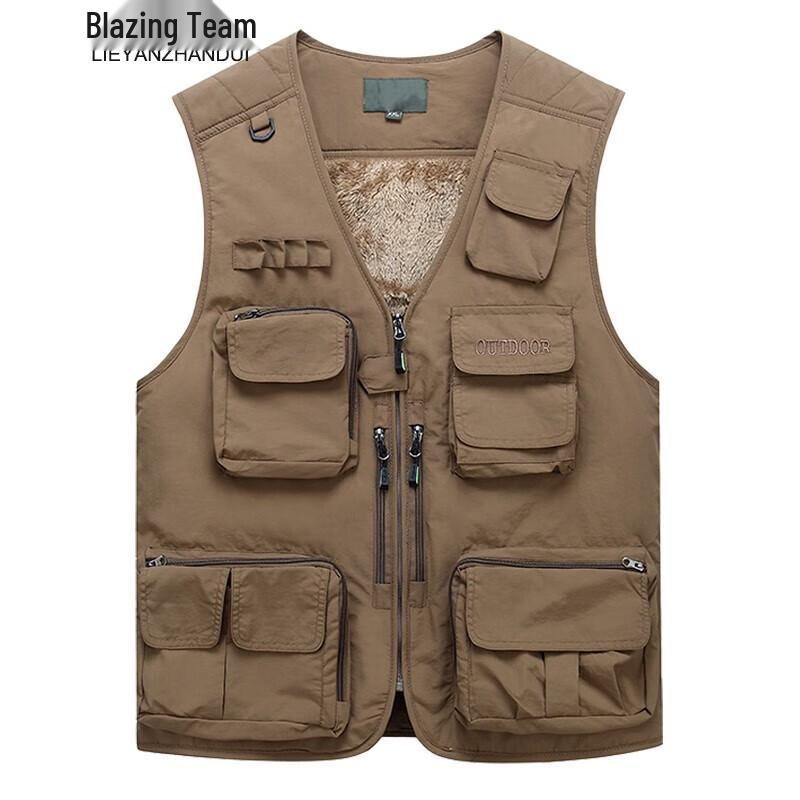 Blaze Squad Men s Winter Multi-Pocket Fleece Vest 4XL
Blaze Squad Men s Winter Multi-Pocket Fleece Vest 4XL