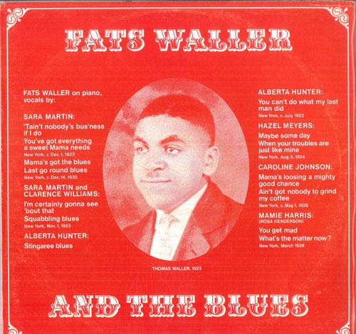 Виниловая пластинка FATS WALLER Fats Waller And The Blues RD3 БЕЗ МАРКИРОВКИ Не Япония Джаз Б/У
Виниловая пластинка FATS WALLER Fats Waller And The Blues RD3 БЕЗ МАРКИРОВКИ Не Япония Джаз Б/У