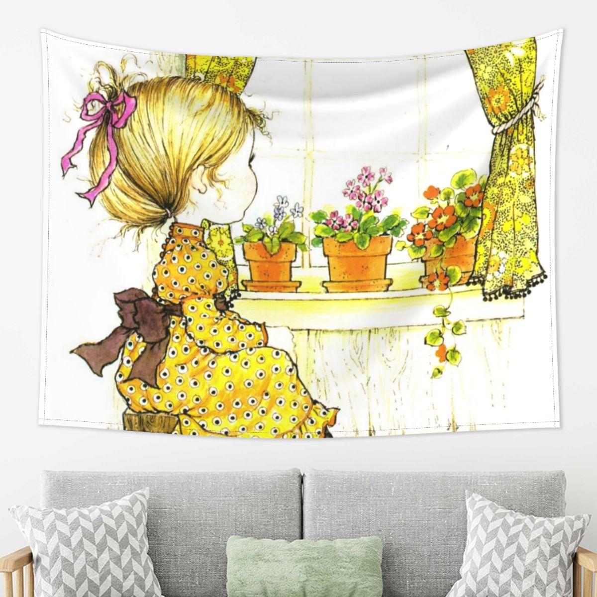 Sarah Kay Swing Girl Tapestry Decor Art Aesthetic Tapestries for Living Room Bedroom Home Wall Cloth Wall Hanging 74x94cm(29x37in)
Sarah Kay Swing Girl Tapestry Decor Art Aesthetic Tapestries for Living Room Bedroom Home Wall Cloth Wall Hanging 74x94cm(29x37in)