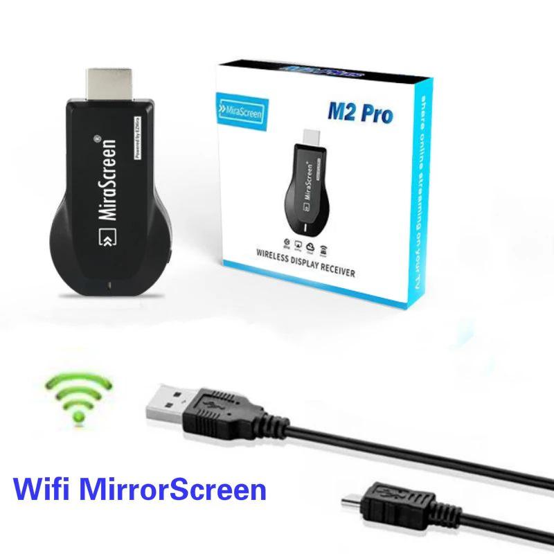 Пристрій для дзеркального відображення екрана Anycast M2 через Wi-Fi HDMI для мобільних пристроїв, телевізора, проєктора
Пристрій для дзеркального відображення екрана Anycast M2 через Wi-Fi HDMI для мобільних пристроїв, телевізора, проєктора