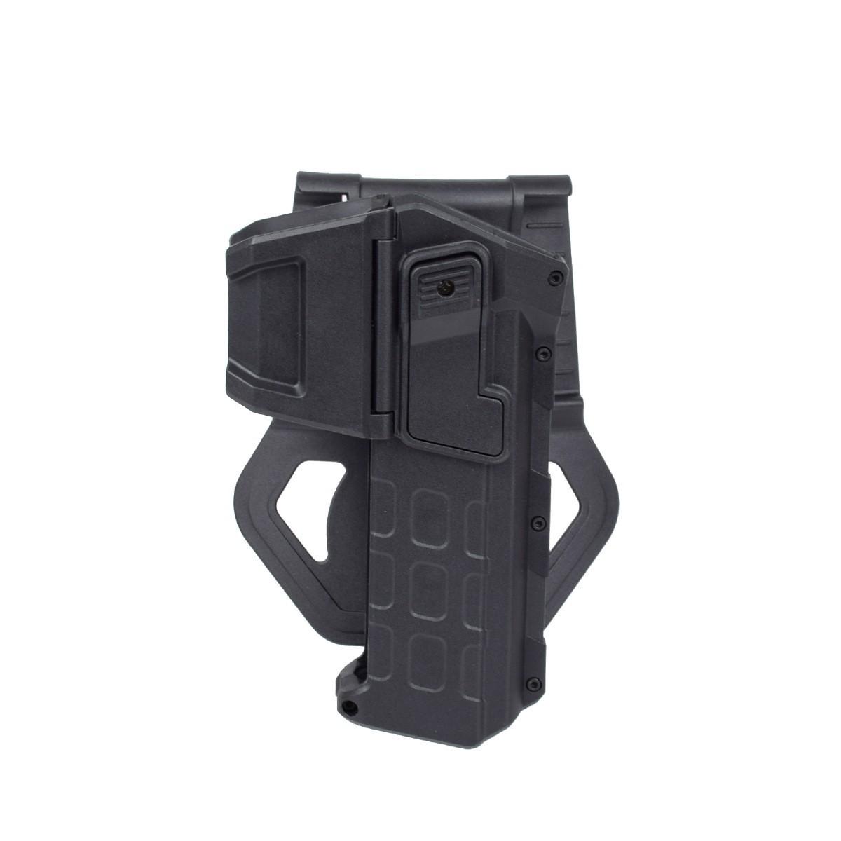 Tactical Pistol Holsters Colt Old 1911 with X300 Airsoft Classic and Special Combat Gun Flashlight G K 17 19 Holster чорний
Tactical Pistol Holsters Colt Old 1911 with X300 Airsoft Classic and Special Combat Gun Flashlight G K 17 19 Holster чорний
