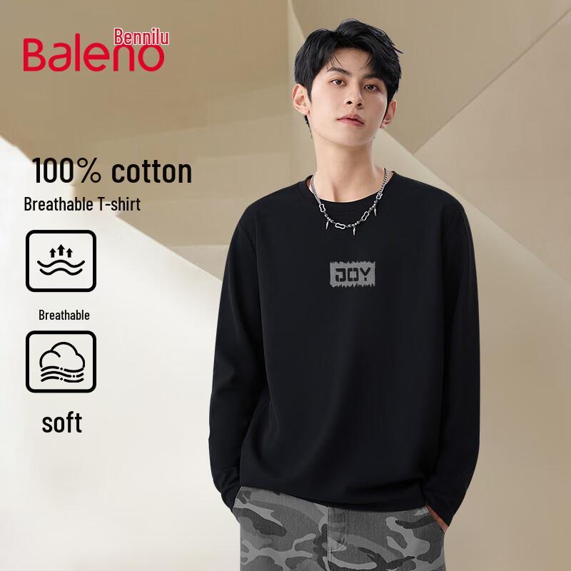 Baleno Men s JPB Letter Heavyweight Cotton Long Sleeve T-Shirt XL
Baleno Men s JPB Letter Heavyweight Cotton Long Sleeve T-Shirt XL