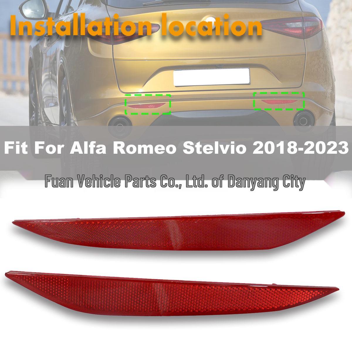 Светоотражатель заднего бампера Alfa Romeo Stelvio 2016-23 Left
Светоотражатель заднего бампера Alfa Romeo Stelvio 2016-23 Left