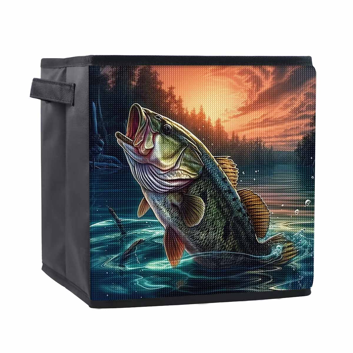 A Fish Leaping Out of The Water 5D Diamond Painting Storage Basket Full Round Drill Mosaic Diamond Embroidery Cross Stitch Kits Home Decor Home Decor 25cmx25cm
A Fish Leaping Out of The Water 5D Diamond Painting Storage Basket Full Round Drill Mosaic Diamond Embroidery Cross Stitch Kits Home Decor Home Decor 25cmx25cm