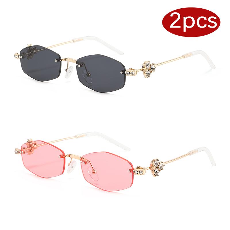 1pc New Polygonal Lenses Diamond Sun Glasses Woman Personality Cutting Rimless Luxury Brand Sunglasses Multi Color Eyewear
1pc New Polygonal Lenses Diamond Sun Glasses Woman Personality Cutting Rimless Luxury Brand Sunglasses Multi Color Eyewear