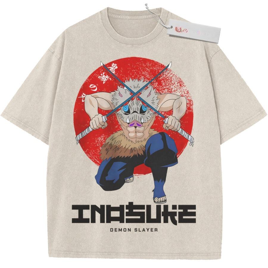 Unisex Pink Washed Vintage T Shirt Demon Slayer Hashibira Inosuke Boar Mask Double Swords Japanese Text High Quality Fabric M
Unisex Pink Washed Vintage T Shirt Demon Slayer Hashibira Inosuke Boar Mask Double Swords Japanese Text High Quality Fabric M
