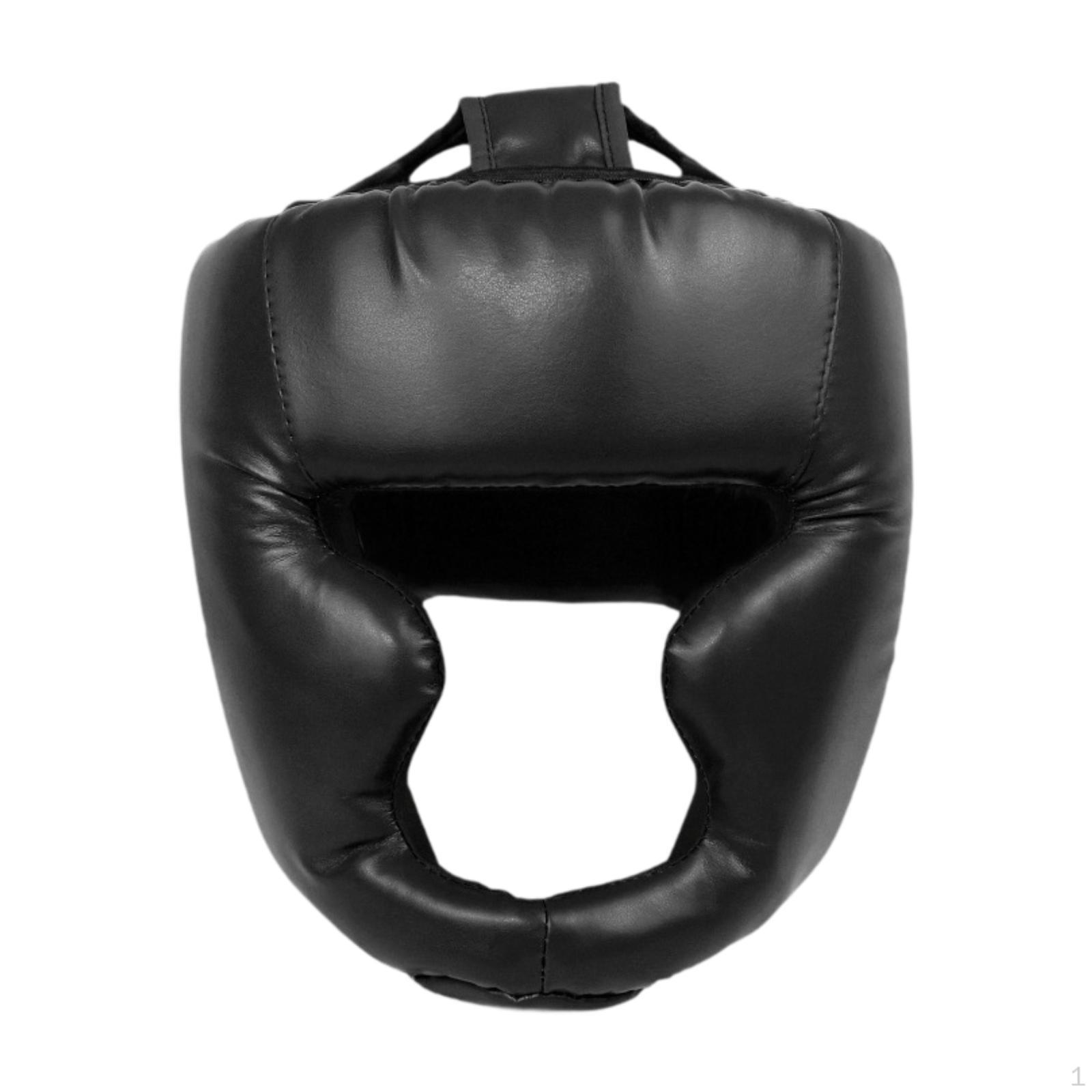 Boxing Head Guard, Protection, Sports Training Headgear for Grappling, MMA, Kickboxing Adult Black
Boxing Head Guard, Protection, Sports Training Headgear for Grappling, MMA, Kickboxing Adult Black