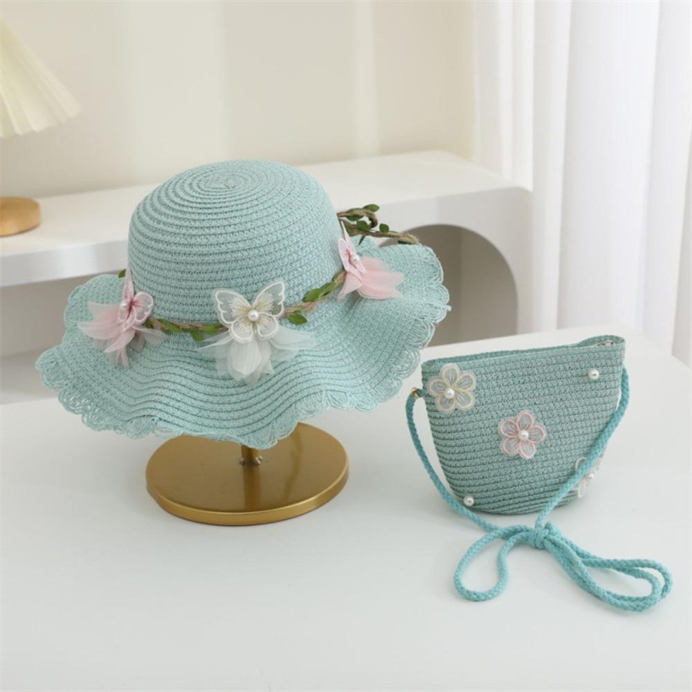 2 шт./набор симпатичных соломенных шляп с бабочками, летние пляжные шляпы с широкими полями, новые солнцезащитные кепки для путешествий
2 шт./набор симпатичных соломенных шляп с бабочками, летние пляжные шляпы с широкими полями, новые солнцезащитные кепки для путешествий