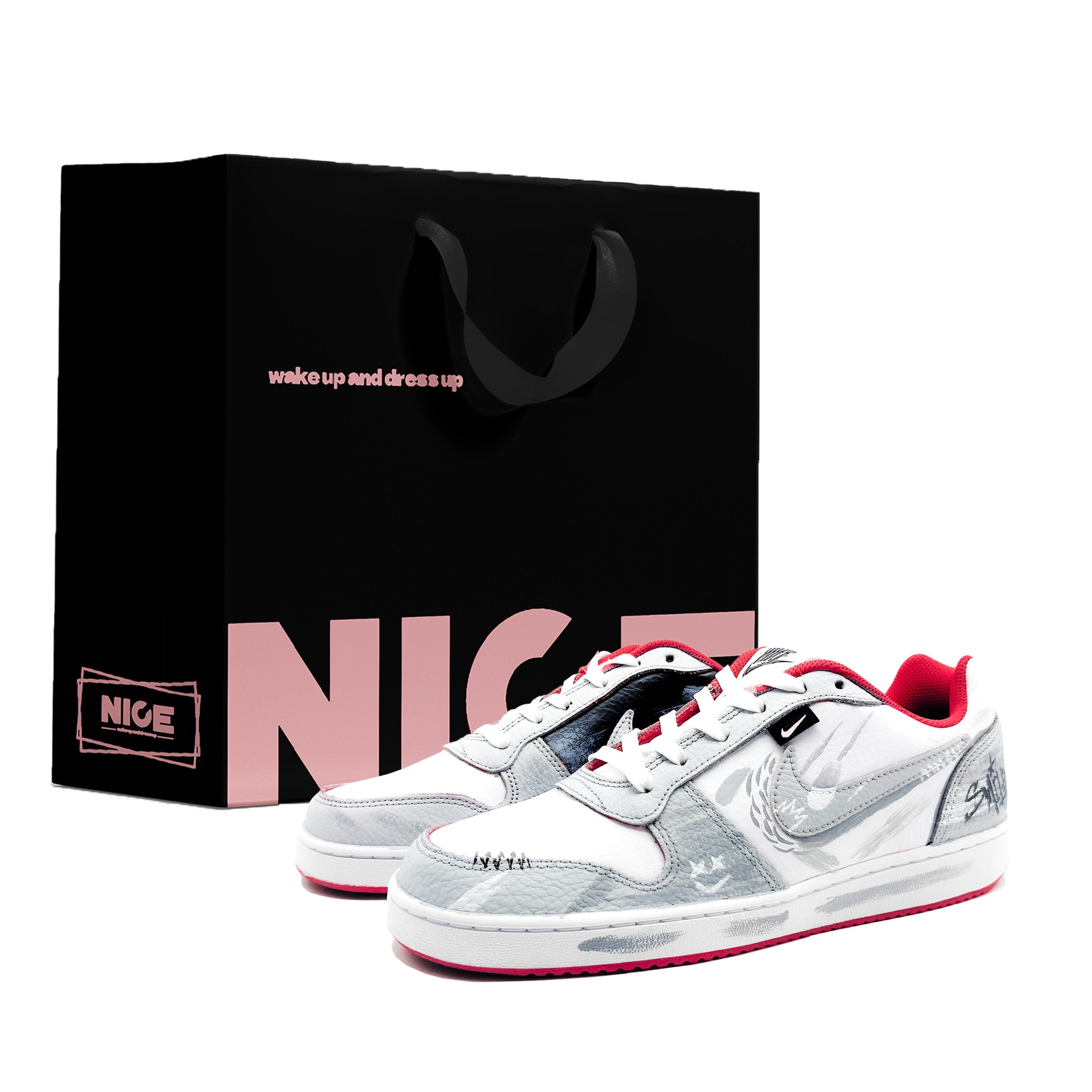 Nike EBERNON Low top Skateboard Shoes Men s Shadow Gray AQ1774-101(Team1108-LD) 45
Nike EBERNON Low top Skateboard Shoes Men s Shadow Gray AQ1774-101(Team1108-LD) 45