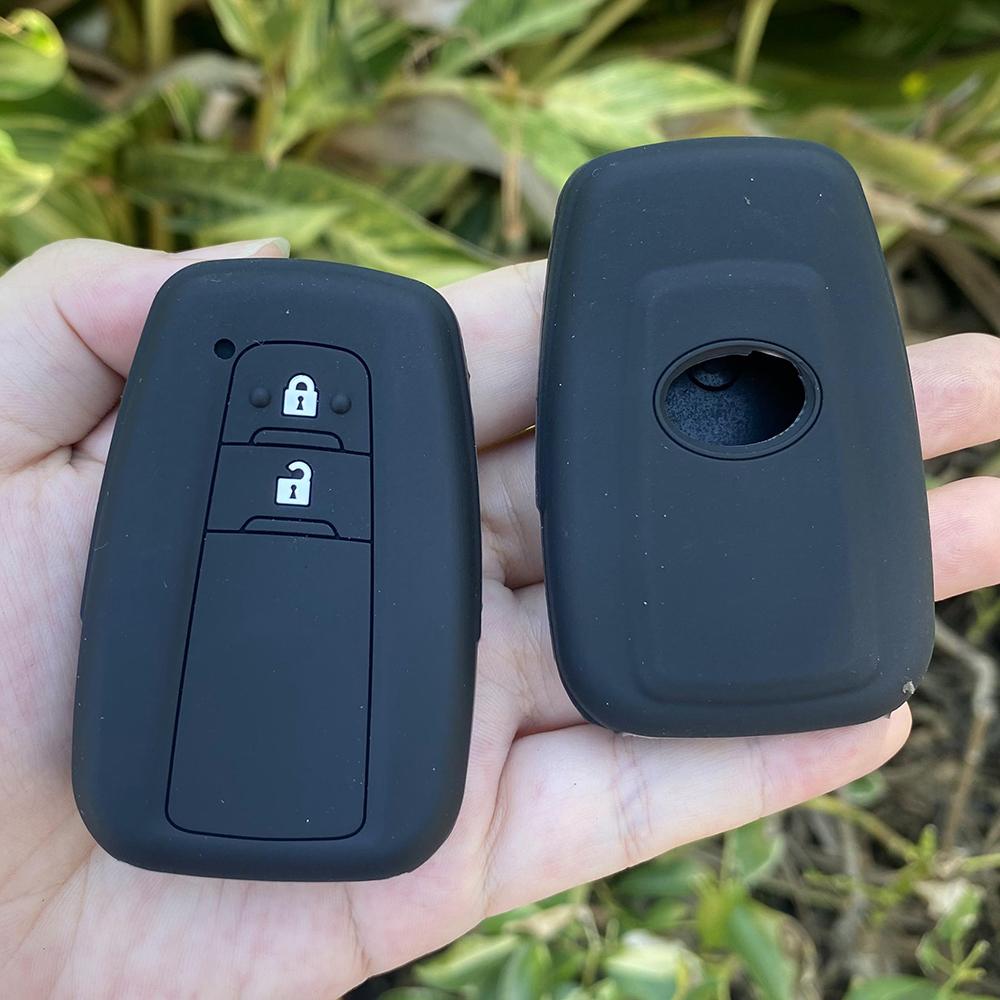 Silicone rubber car key case cover for toyota prius highlander 2021 2 button key чорний
Silicone rubber car key case cover for toyota prius highlander 2021 2 button key чорний