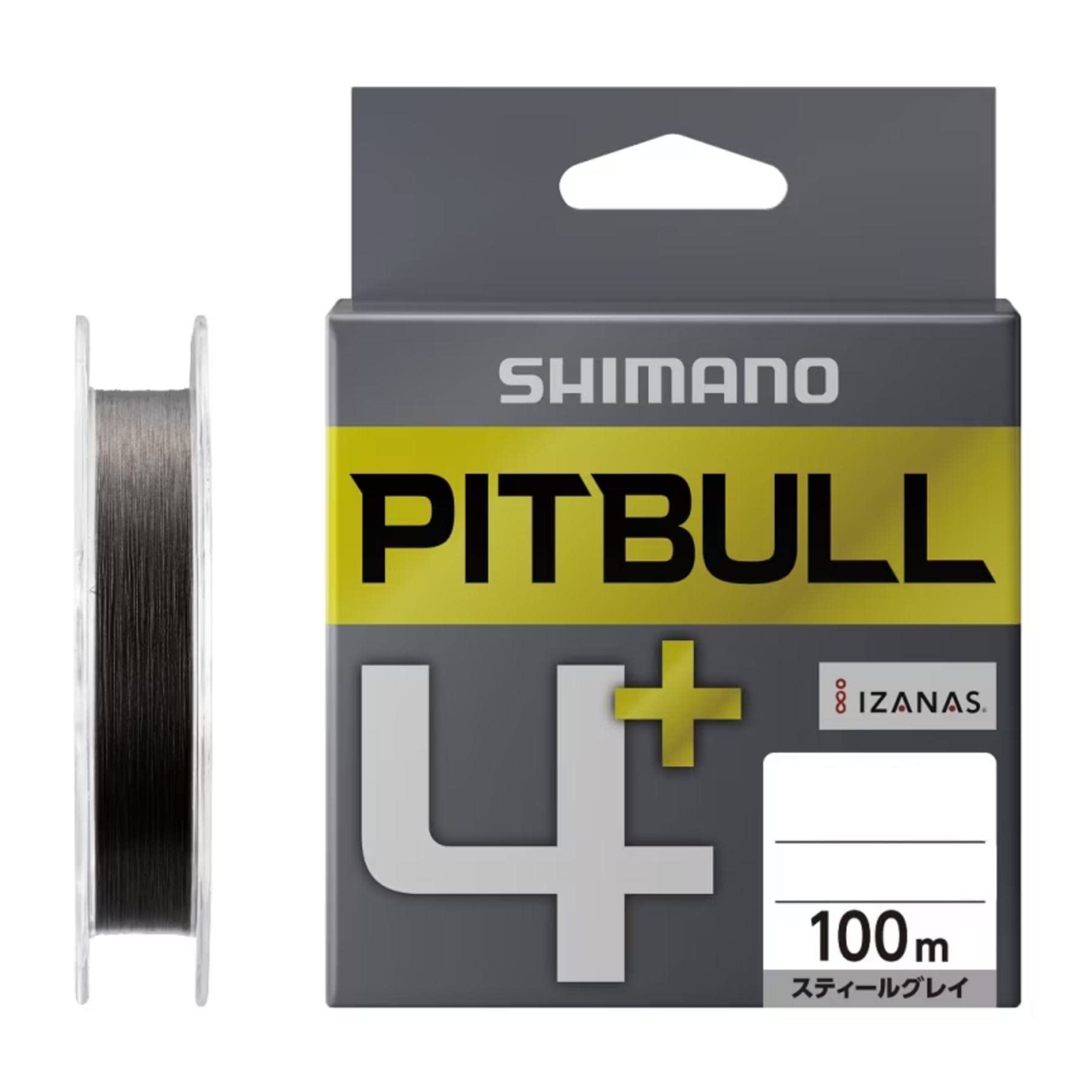 Shimano Pitbull стальной серый 100м 4+ 0.30
Shimano Pitbull стальной серый 100м 4+ 0.30