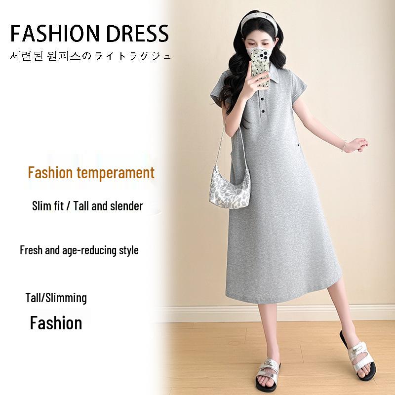 Versatile 2026 Summer Maternity Polo Dress with Dog Embroidery 2XL сірий колір
Versatile 2026 Summer Maternity Polo Dress with Dog Embroidery 2XL сірий колір