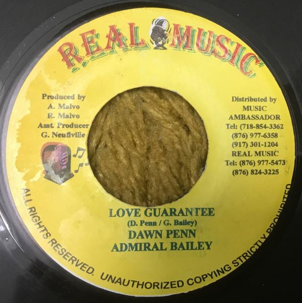 7inch Record DAWN PENN & ADMIRAL BAILEY - Love Guarantee NONE Real Music Jamaica Reggae, Ska & Dub Used
7inch Record DAWN PENN & ADMIRAL BAILEY - Love Guarantee NONE Real Music Jamaica Reggae, Ska & Dub Used