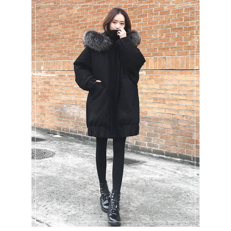 Хлопковая куртка, новая зимняя, средней и длинной длины, корейская версия, свободная, с утолщенным большим меховым воротником, с рукавами-коконами и рукавами «летучая мышь» XXL чёрный
Хлопковая куртка, новая зимняя, средней и длинной длины, корейская версия, свободная, с утолщенным большим меховым воротником, с рукавами-коконами и рукавами «летучая мышь» XXL чёрный