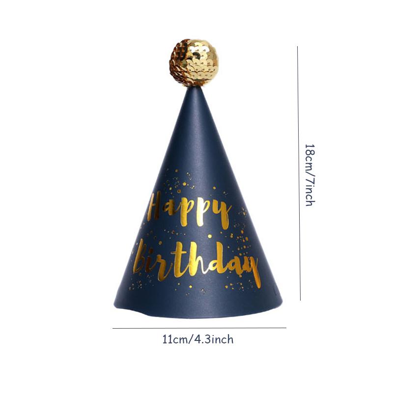 1pc Birthday Hats Kids Boy Girl Black Birthday Party Decorations Happy Birthday Paper Hat Prince Princess Crown
1pc Birthday Hats Kids Boy Girl Black Birthday Party Decorations Happy Birthday Paper Hat Prince Princess Crown