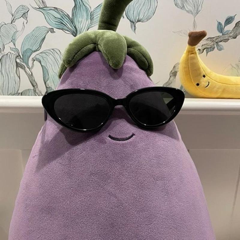Jellycat UK Lively Eggplant Plush Toy: Cute, Educational Soothing Doll for Children 25cm
Jellycat UK Lively Eggplant Plush Toy: Cute, Educational Soothing Doll for Children 25cm