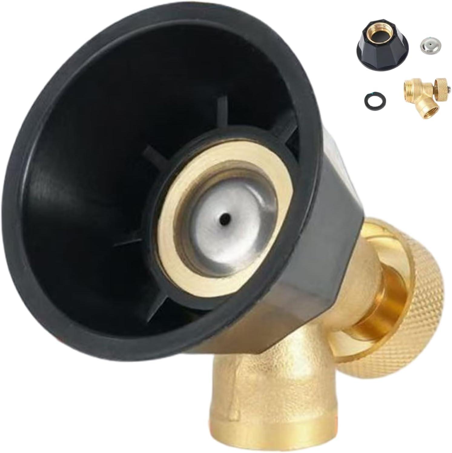 1PCS Brass Alloy Agricultural Nozzle Adjustable Atomization Sprinkler Black Whirlwind Sprayer Garden Irrigation Tool
1PCS Brass Alloy Agricultural Nozzle Adjustable Atomization Sprinkler Black Whirlwind Sprayer Garden Irrigation Tool