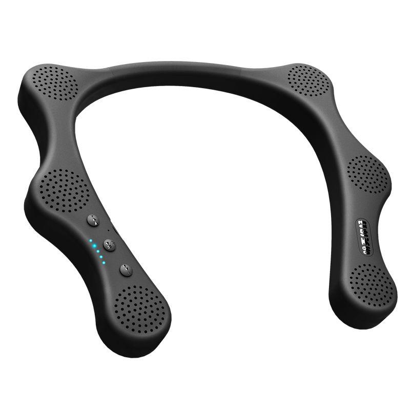 Neckband Bluetooth Speaker Wireless Wearable Speakers Home Outdoor 6 Full Range Horn Music Player Surround Sound with Microphone чорний
Neckband Bluetooth Speaker Wireless Wearable Speakers Home Outdoor 6 Full Range Horn Music Player Surround Sound with Microphone чорний