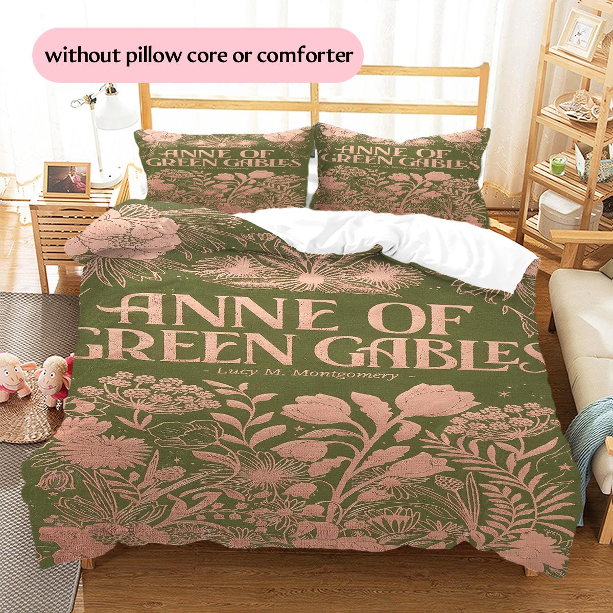 Anne of Green Gables Pattern Bedding Home Decoration Birthday & Festival Gift (1 * duvet cover + 2 * pillowcase, without core) 135x200cm
Anne of Green Gables Pattern Bedding Home Decoration Birthday & Festival Gift (1 * duvet cover + 2 * pillowcase, without core) 135x200cm