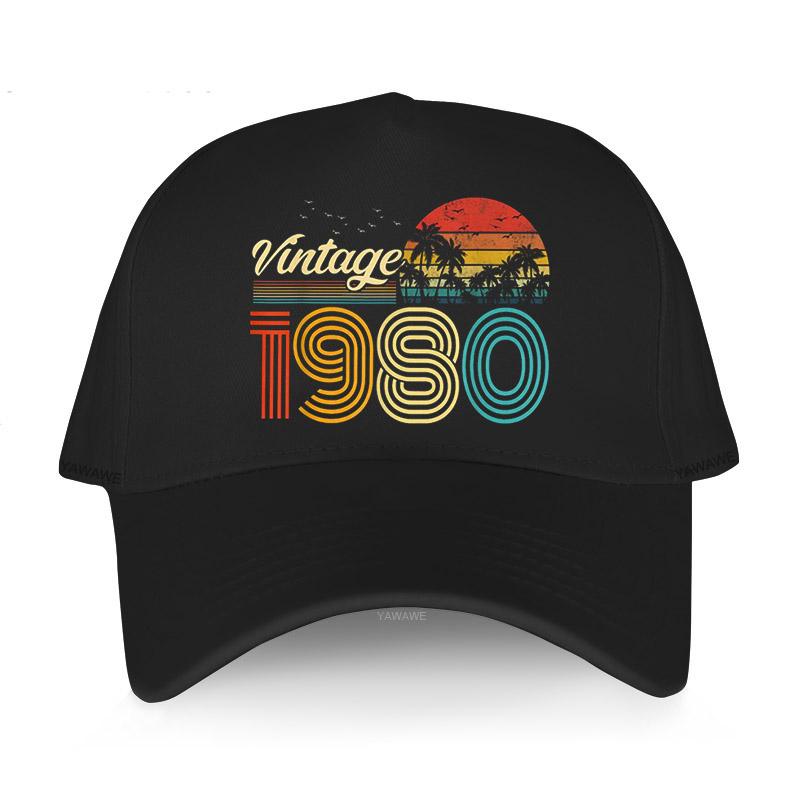 Luxury golf Hat Unisex s Snapback Vintage Classic 1980 Unisex Hats Cotton 80s 40th Birthday Gift cap 40 Years Old Baseball Caps
Luxury golf Hat Unisex s Snapback Vintage Classic 1980 Unisex Hats Cotton 80s 40th Birthday Gift cap 40 Years Old Baseball Caps