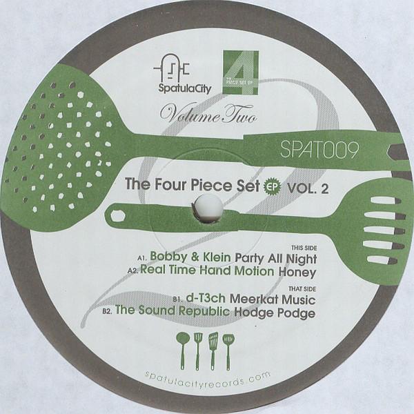 12inch Record VARIOUS - The Four Piece Set EP Vol. 2 SPAT009 SpatulaCity 2008 US Dance & Electronica Used
12inch Record VARIOUS - The Four Piece Set EP Vol. 2 SPAT009 SpatulaCity 2008 US Dance & Electronica Used