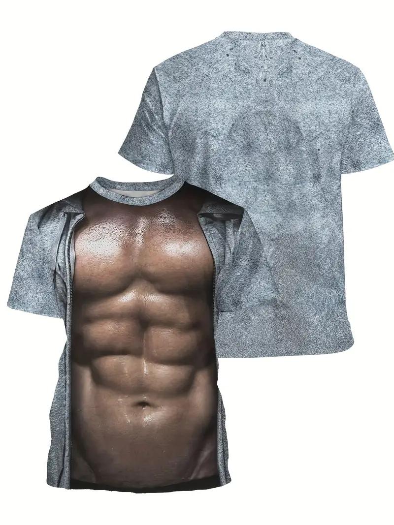 3D Printed Funny Fake Muscle T-shirt Men s Casual Fashion Sports Round Neck Clothing Street Style Fashion Summer Short Sleeved Tops XS
3D Printed Funny Fake Muscle T-shirt Men s Casual Fashion Sports Round Neck Clothing Street Style Fashion Summer Short Sleeved Tops XS
