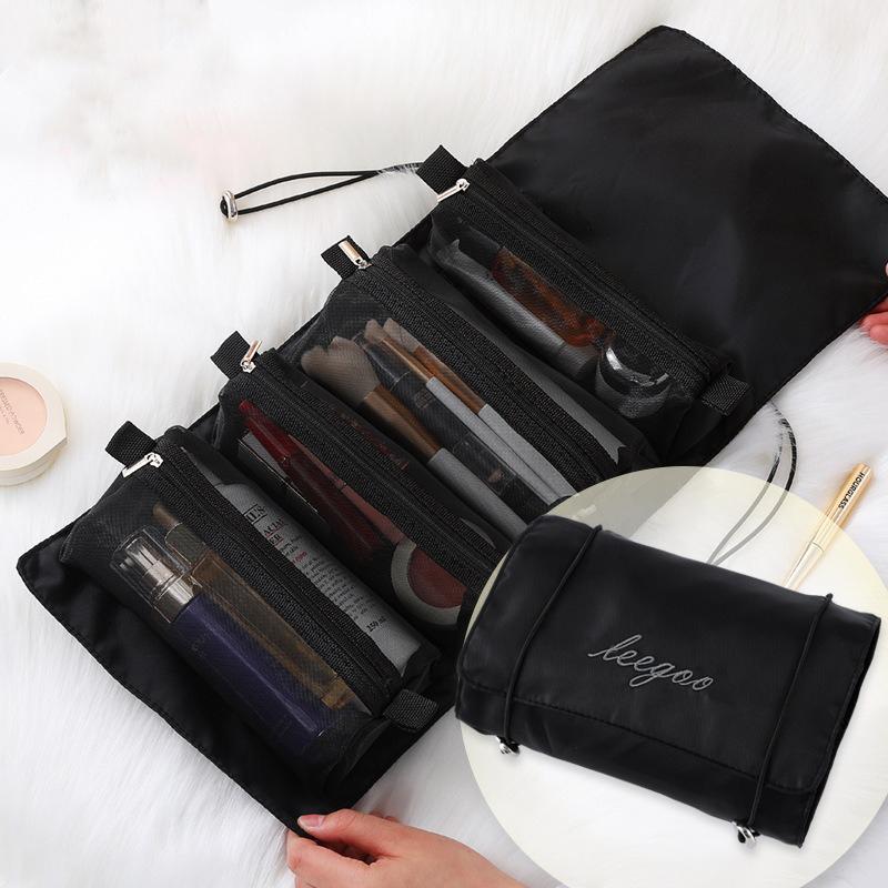 Roll Up Travel Makeup Bag With Handle Waterproof Hanging Toiletry Organizer For Toiletries Cosmetics Travel Camping
Roll Up Travel Makeup Bag With Handle Waterproof Hanging Toiletry Organizer For Toiletries Cosmetics Travel Camping