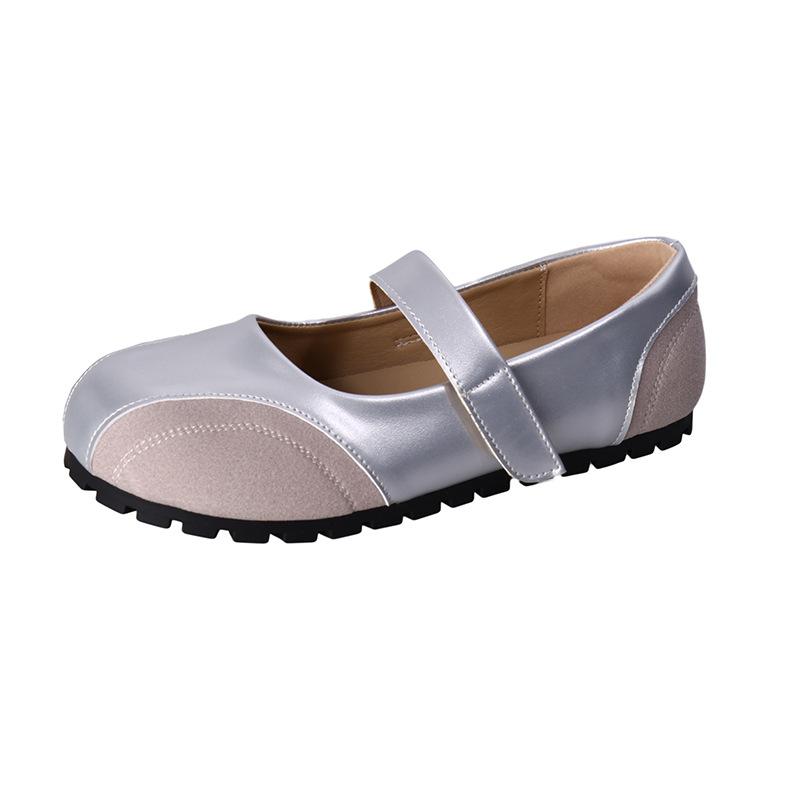 Large size women s shoes 41-43 fat feet Velcro Mary Jane shoes women s French retro light mouth soft sole silver beanie shoes 42 серебряный
Large size women s shoes 41-43 fat feet Velcro Mary Jane shoes women s French retro light mouth soft sole silver beanie shoes 42 серебряный