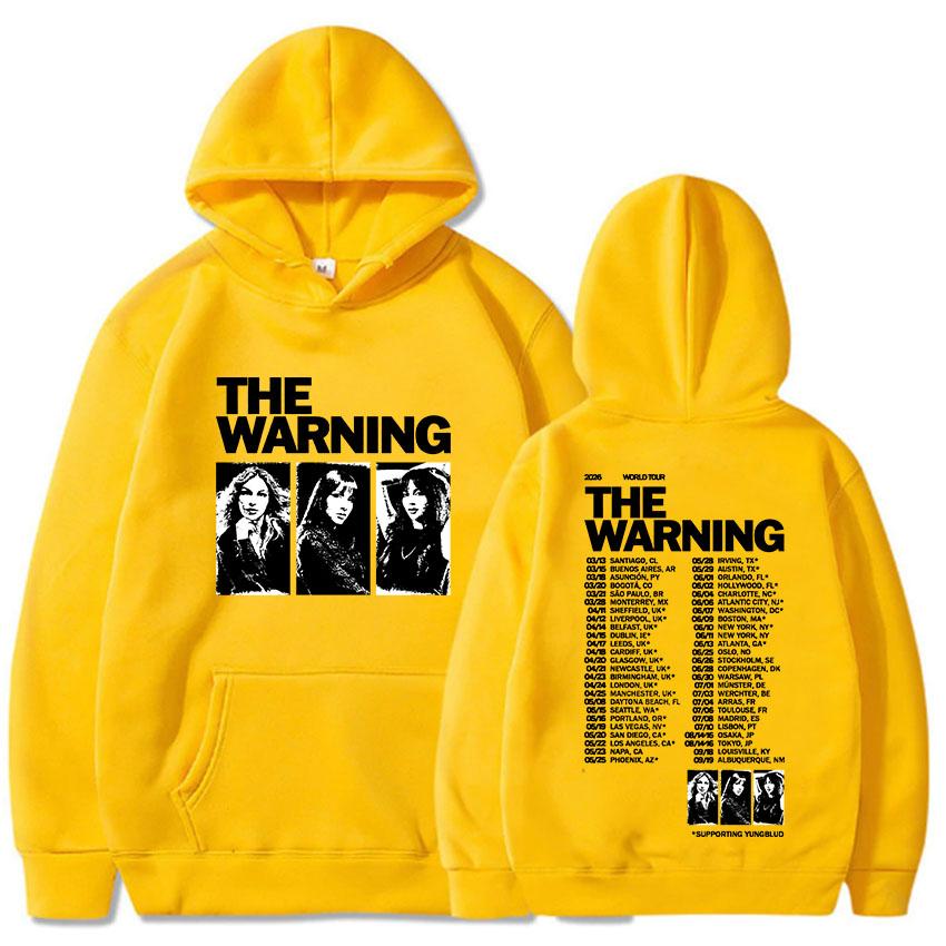 The Warning World Tour 2026 Hoodies Unisex Streetwear Long Sleeve Fleece Hooded Pullovers Graphic Merch Band Fashion Print Hoody XXXL жовтий
The Warning World Tour 2026 Hoodies Unisex Streetwear Long Sleeve Fleece Hooded Pullovers Graphic Merch Band Fashion Print Hoody XXXL жовтий