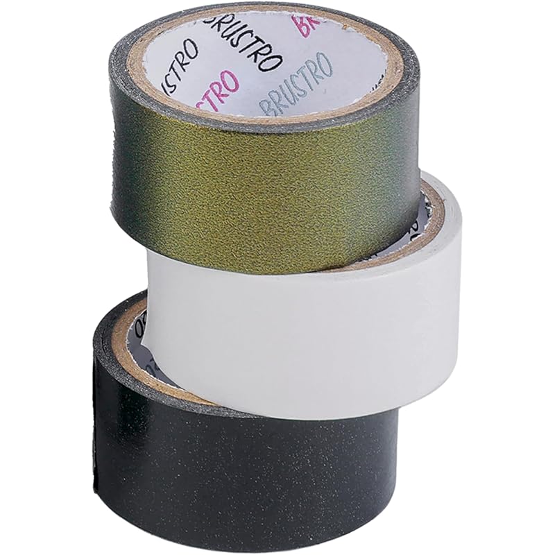 Brustro Washi Masking Tapes Basics Shade - Pearl White, Pearl Black & Antique Gold, 20 Mm X 4 Meters (Set Of 3) Basics
Brustro Washi Masking Tapes Basics Shade - Pearl White, Pearl Black & Antique Gold, 20 Mm X 4 Meters (Set Of 3) Basics