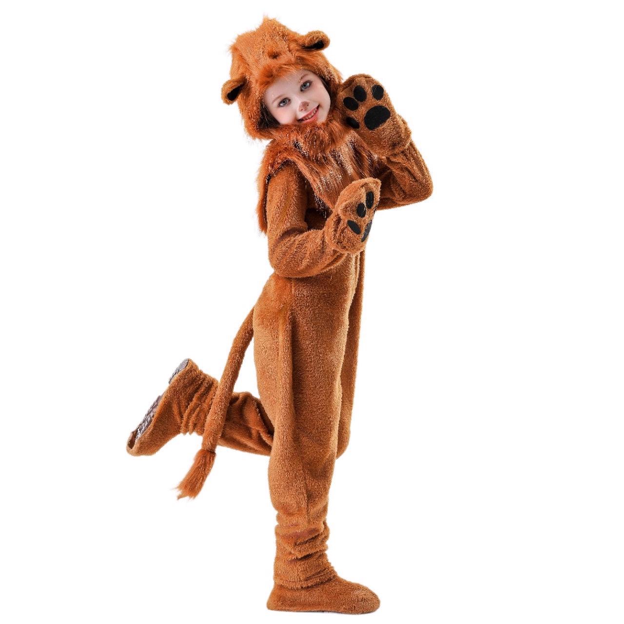 Adorable Little Lion Costume for Kids Halloween or Stage Play 140 cm
Adorable Little Lion Costume for Kids Halloween or Stage Play 140 cm