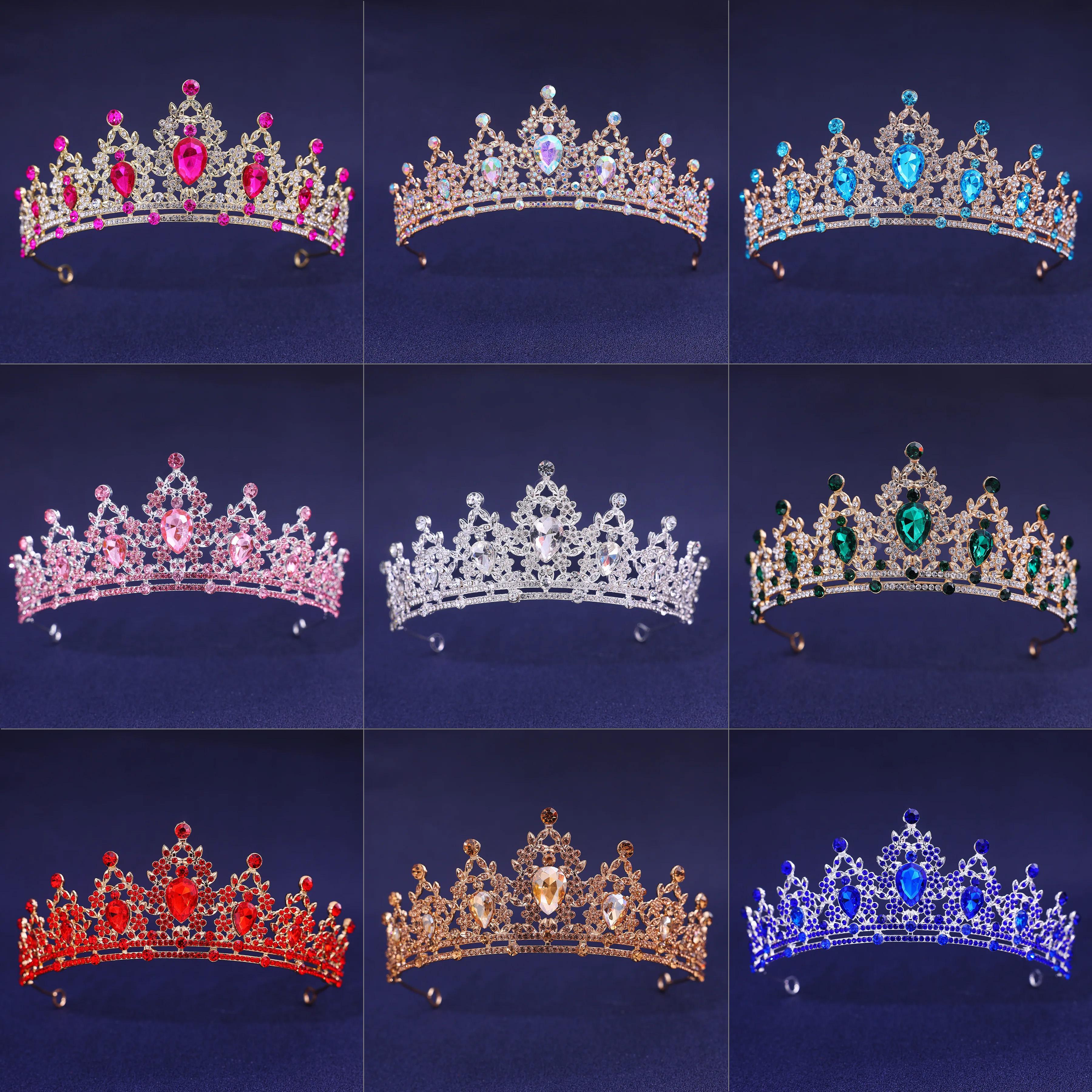 Luxury Elegant Princess Bridal Crystal Tiara Crown For Women Silver Color Diadem Veil Tiaras Wedding Hair Accessories Headpieces
Luxury Elegant Princess Bridal Crystal Tiara Crown For Women Silver Color Diadem Veil Tiaras Wedding Hair Accessories Headpieces