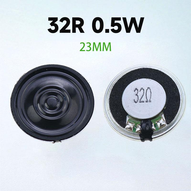 2PCS 0.5W 32R Speaker 32 Ohm Loud Speaker Diameter 23mm 28mm 36mm 40mm 50mm 57mm Loudspeaker
2PCS 0.5W 32R Speaker 32 Ohm Loud Speaker Diameter 23mm 28mm 36mm 40mm 50mm 57mm Loudspeaker