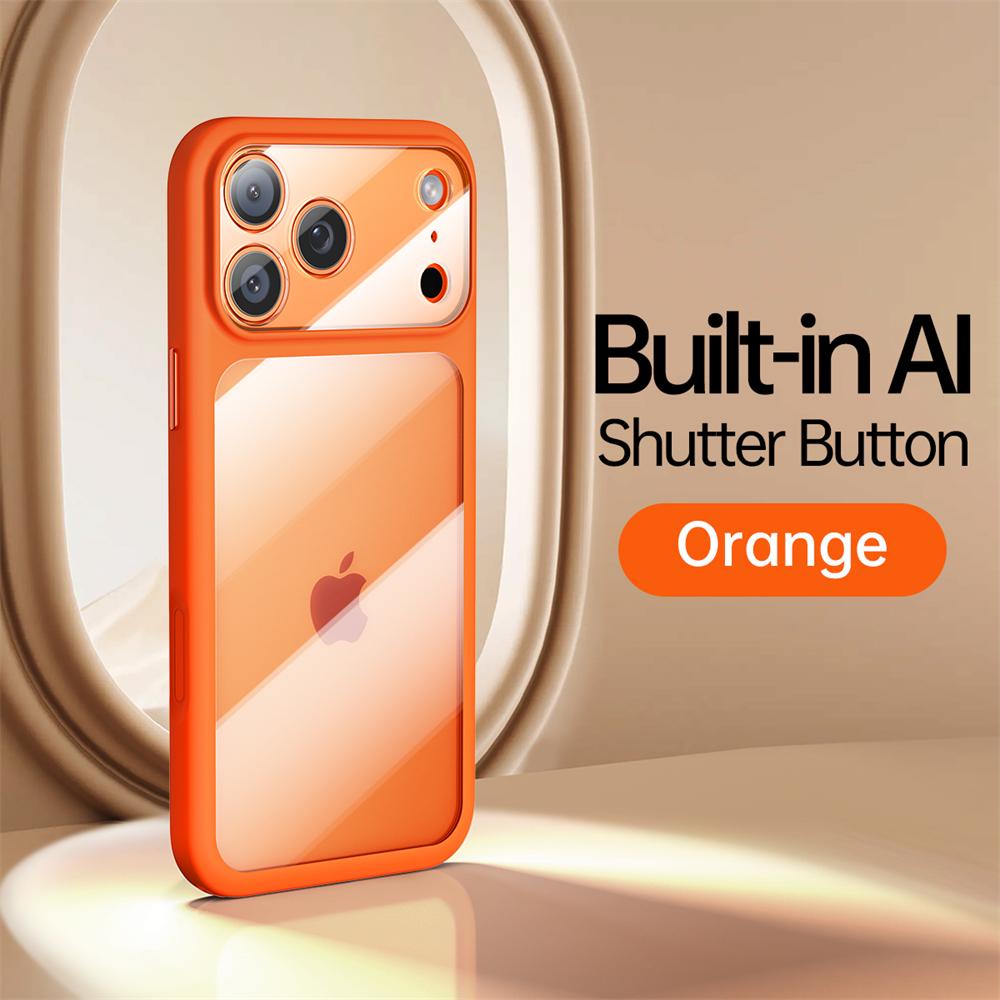 Camera Control Button Matte Transparent Case For iPhone 17 Pro Max 17Pro 17 Metal Buttons Skin Feel Shockproof Protective Cover iPhone17 Pro
Camera Control Button Matte Transparent Case For iPhone 17 Pro Max 17Pro 17 Metal Buttons Skin Feel Shockproof Protective Cover iPhone17 Pro