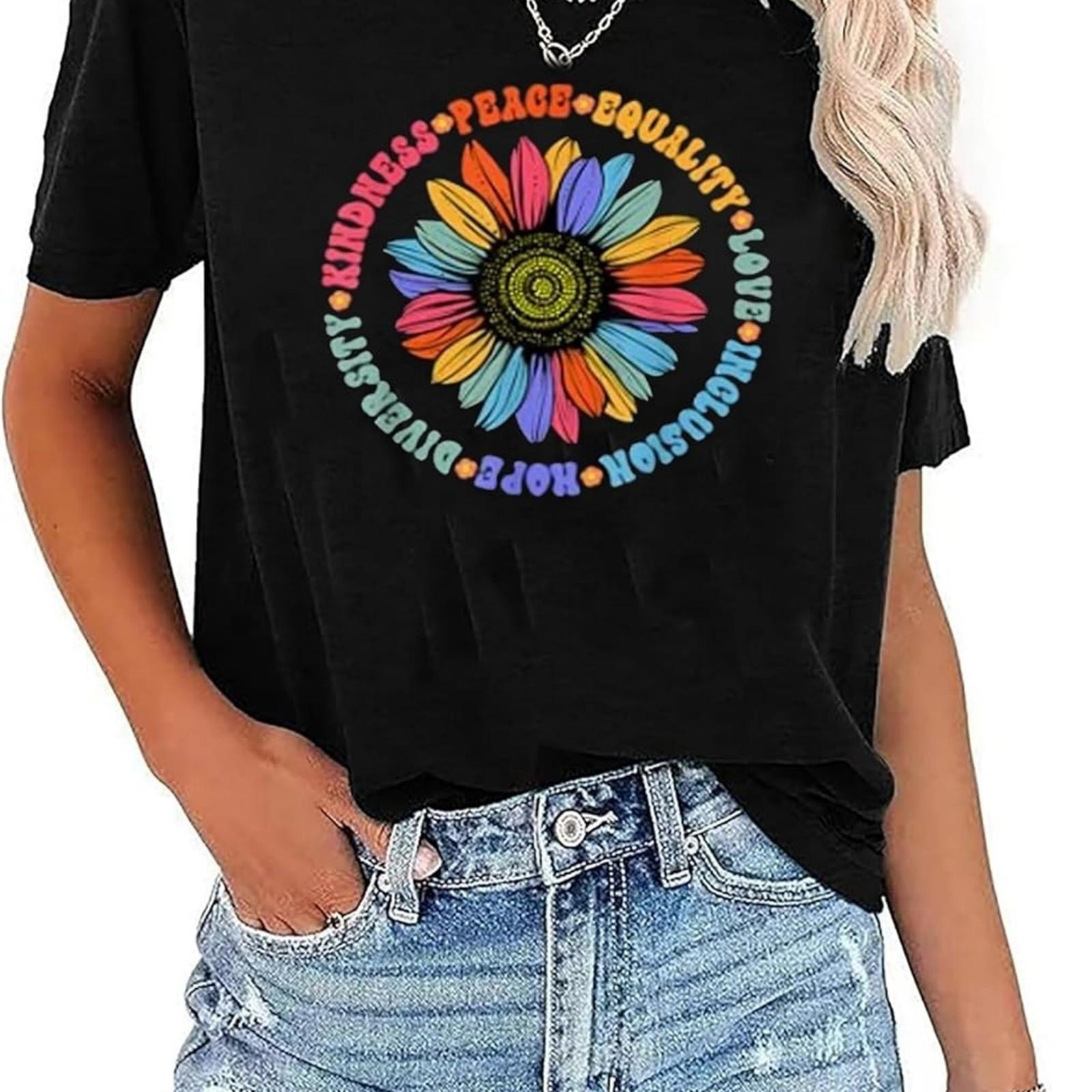 BOMYTAO Peace Sign Love Shirt Women Hippie Peace Art Print T-Shirt Country Music 60s 70s Shirt Inspirational Short Sleeve Tee XXXXXL чорний
BOMYTAO Peace Sign Love Shirt Women Hippie Peace Art Print T-Shirt Country Music 60s 70s Shirt Inspirational Short Sleeve Tee XXXXXL чорний